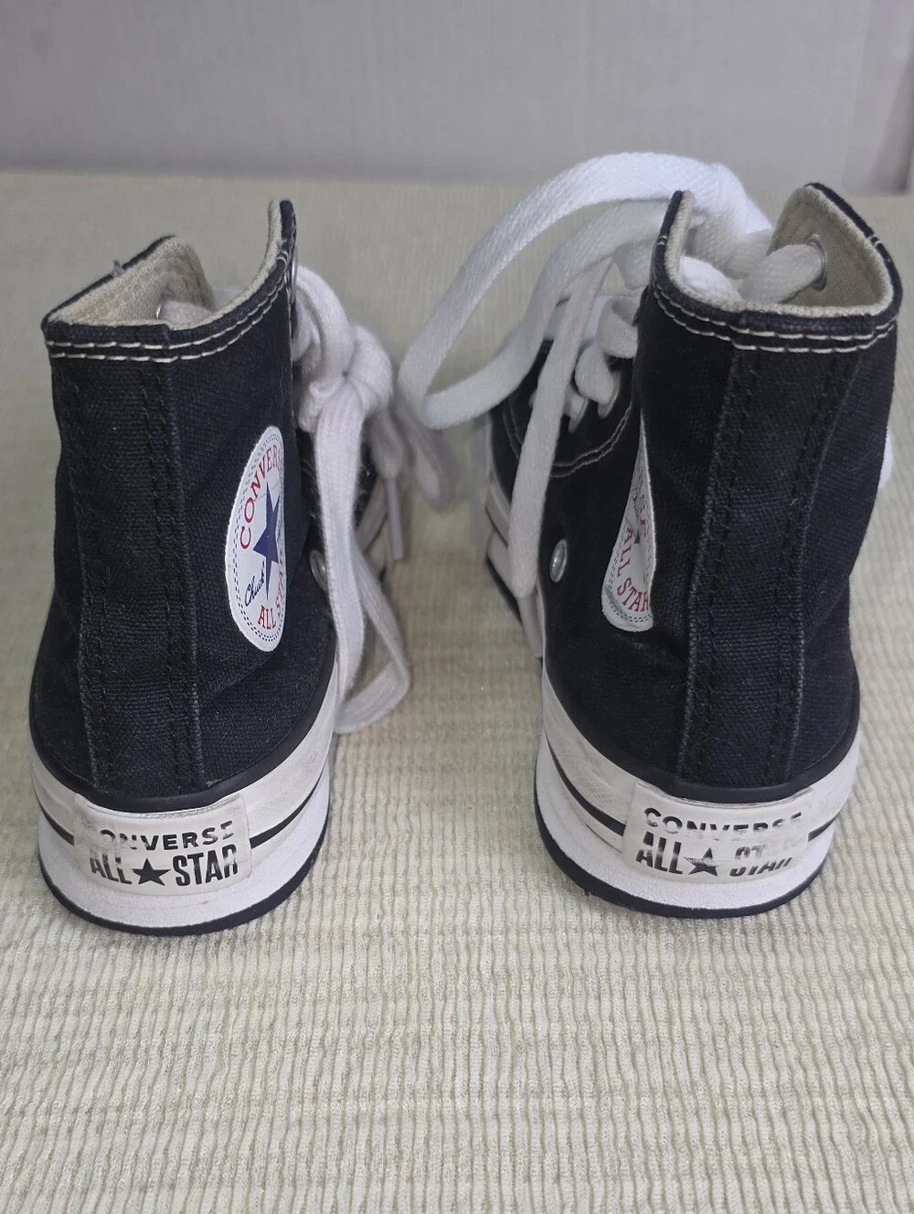 Converse Chuck Taylor All Star Move Platform High Top Youth 11 Black Shoes